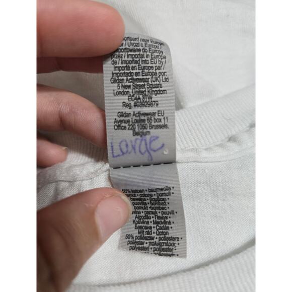 Gildan large women's white tshirt - Picture 5 of 8